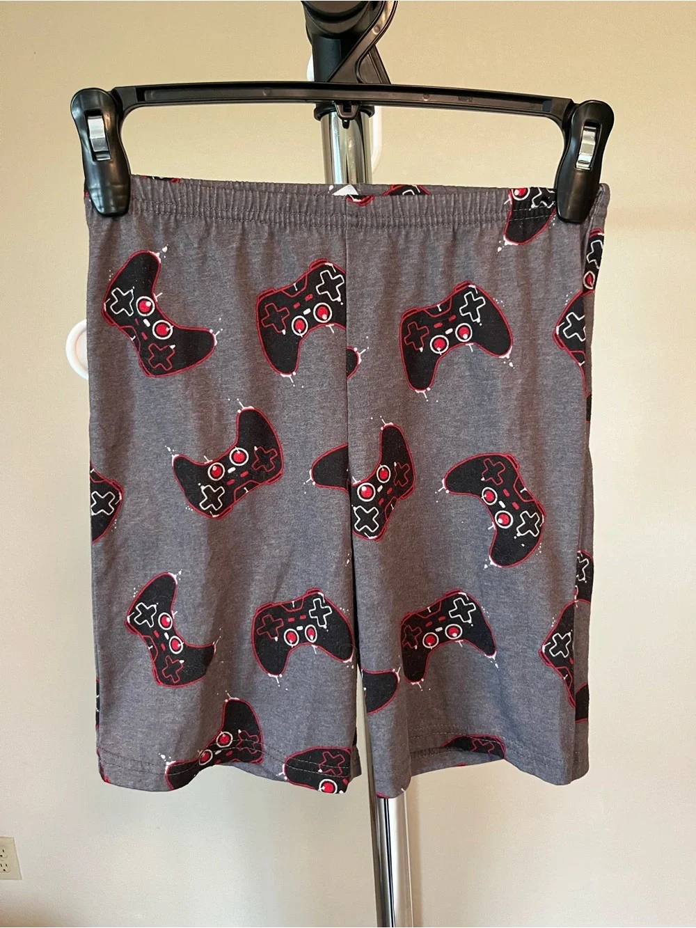 Kids Black & Gray Video Game Graphic Tee
